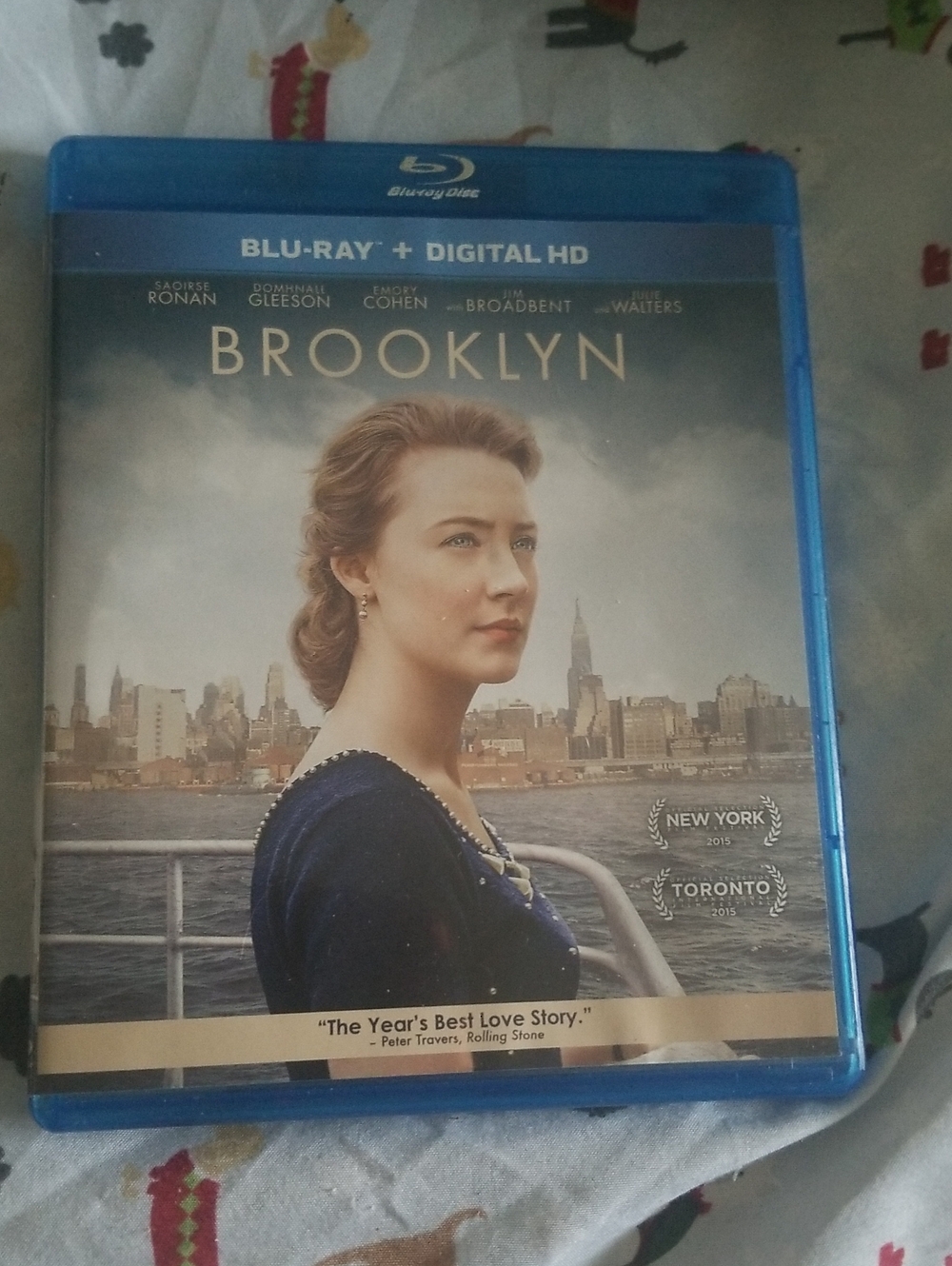 Brooklyn Blu-ray + Digital HD (Blu-ray Case, Blue)